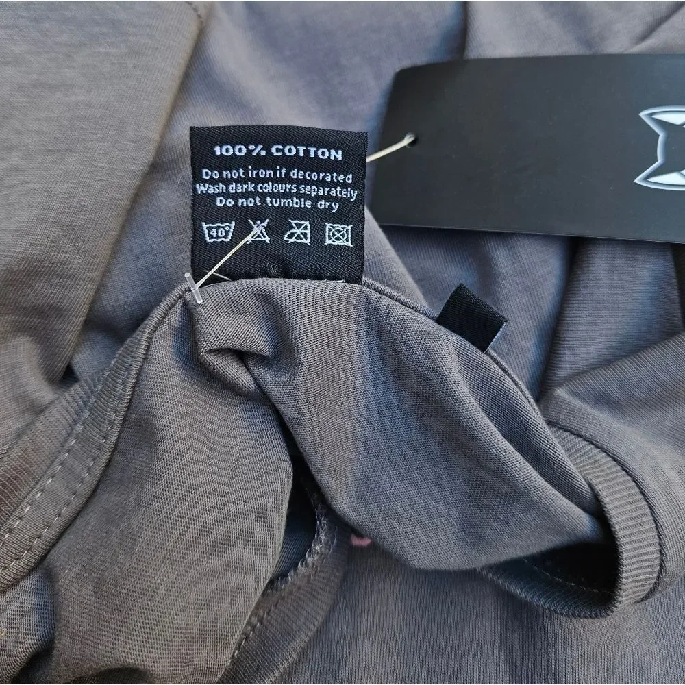 Fox Gray Vienna Graphic T-Shirt Size S - Picture 9 of 10
